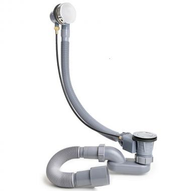 Слив-перелив полуавтомат Bloomix BL001CH хром (в подарок)