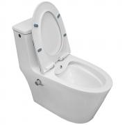 Унитаз Bloomix Lowe MT3101RSB/UF1 Ceramic+ моноблок безободковый с функцией биде и смесителем