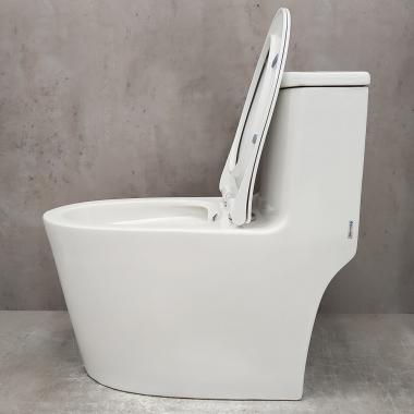 Унитаз Bloomix Lowe MT3101RSB/UF1 Ceramic+ моноблок безободковый с функцией биде и смесителем