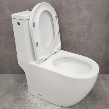 Унитаз Bloomix Space 3.0 MT2357T/UF1 Ceramic+ моноблок безободковый торнадо