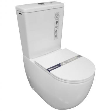 Унитаз Bloomix Vizit MT23115T/UF1 безободковый торнадо