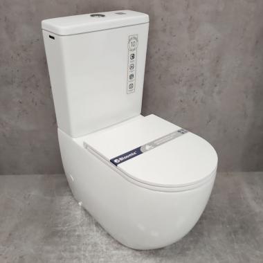 Унитаз Bloomix Vizit MT23115T/UF1 безободковый торнадо