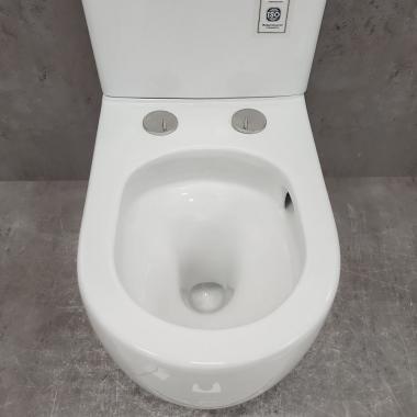 Унитаз Bloomix Vizit MT23115T/UF1 безободковый торнадо