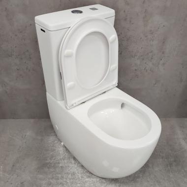 Унитаз Bloomix Vizit MT23115T/UF1 безободковый торнадо