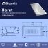 Ванна чугунная Bloomix Barut 170x75 BLB177547