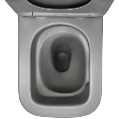 Унитаз Bloomix X-Cube 3.0 Grey AD3003MGT/UF1 Ceramic+ безободковый торнадо