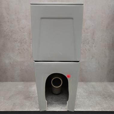 Унитаз Bloomix X-Cube 3.0 Grey AD3003MGT/UF1 Ceramic+ безободковый торнадо