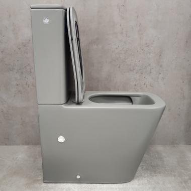 Унитаз Bloomix X-Cube 3.0 Grey AD3003MGT/UF1 Ceramic+ безободковый торнадо