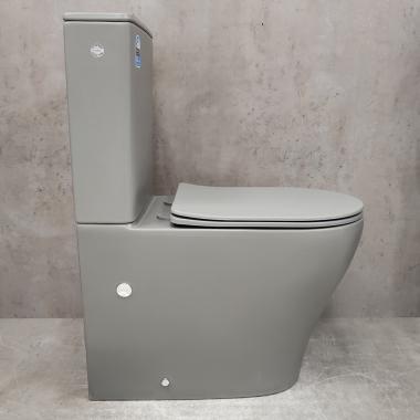 Унитаз Bloomix Barron 3.0 Grey AD3091MGT/UF1 Ceramic+ безободковый торнадо