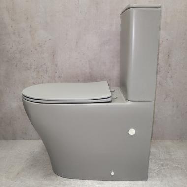 Унитаз Bloomix Barron 3.0 Grey AD3091MGT/UF1 Ceramic+ безободковый торнадо