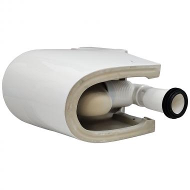 Унитаз Bloomix Lime 3.0 AD3055TVV/UF1 Ceramic+ безободковый торнадо вертикальный выпуск