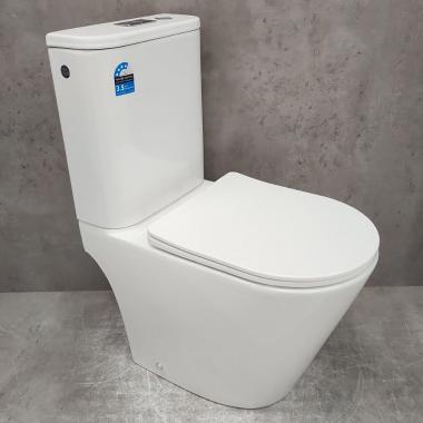 Унитаз Bloomix Lime 3.0 AD3055TVV/UF1 Ceramic+ безободковый торнадо вертикальный выпуск