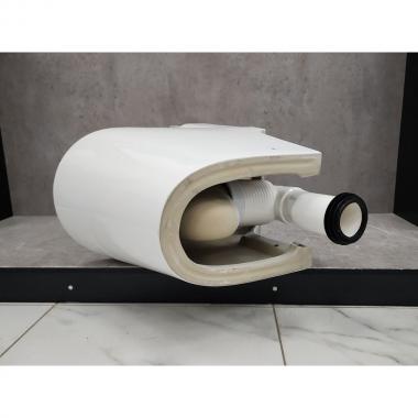 Унитаз Bloomix Lime 3.0 AD3055TVV/UF1 Ceramic+ безободковый торнадо вертикальный выпуск