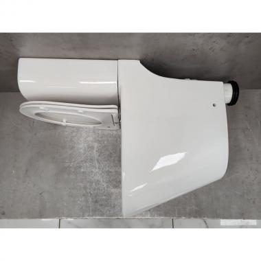 Унитаз Bloomix Lime 3.0 AD3055TVV/UF1 Ceramic+ безободковый торнадо вертикальный выпуск