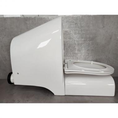 Унитаз Bloomix Lime 3.0 AD3055TVV/UF1 Ceramic+ безободковый торнадо вертикальный выпуск