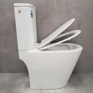 Унитаз Bloomix Lime 3.0 AD3055TVV/UF1 Ceramic+ безободковый торнадо вертикальный выпуск