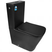 Унитаз Bloomix X-Cube 3.0 Black AD3003MBT/UF1 Ceramic+ безободковый торнадо