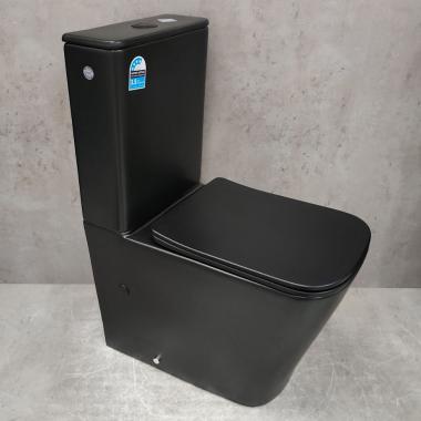 Унитаз Bloomix X-Cube 3.0 Black AD3003MBT/UF1 Ceramic+ безободковый торнадо