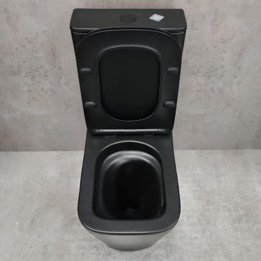 Унитаз Bloomix X-Cube 3.0 Black AD3003MBT/UF1 Ceramic+ безободковый торнадо