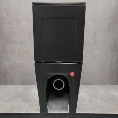 Унитаз Bloomix X-Cube 3.0 Black AD3003MBT/UF1 Ceramic+ безободковый торнадо