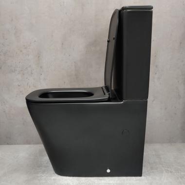 Унитаз Bloomix X-Cube 3.0 Black AD3003MBT/UF1 Ceramic+ безободковый торнадо