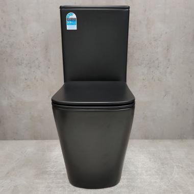 Унитаз Bloomix X-Cube 3.0 Black AD3003MBT/UF1 Ceramic+ безободковый торнадо