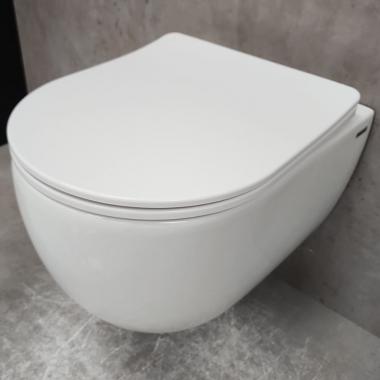 Унитаз подвесной Bloomix Diva MD1211SB/UF3 безободковый с функцией биде и смесителем