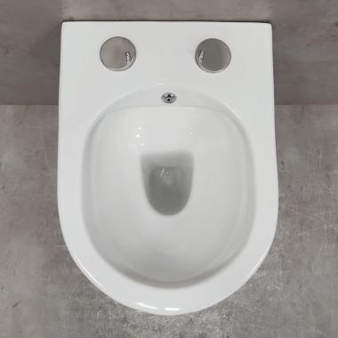 Инсталляция Grohe 38811000 + унитаз Bloomix Diva MD1211SB/UF3 безободковый с функцией биде и смесителем