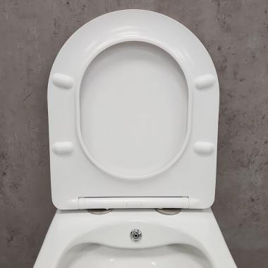 Инсталляция Grohe 38811000 + унитаз Bloomix Diva MD1211SB/UF3 безободковый с функцией биде и смесителем