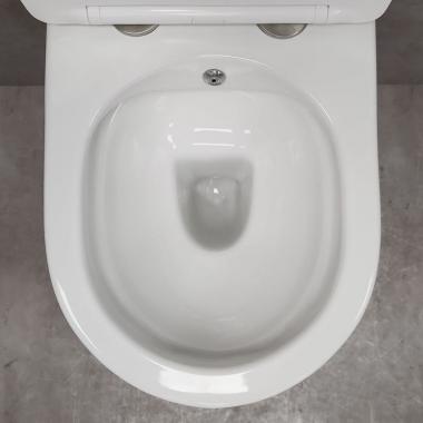 Инсталляция Grohe 38772001 + унитаз Bloomix Diva MD1211SB/UF3 безободковый с функцией биде и смесителем