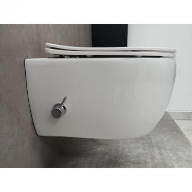 Инсталляция TECE 9400413 + унитаз Bloomix Diva MD1211SB/UF3 безободковый с функцией биде и смесителем