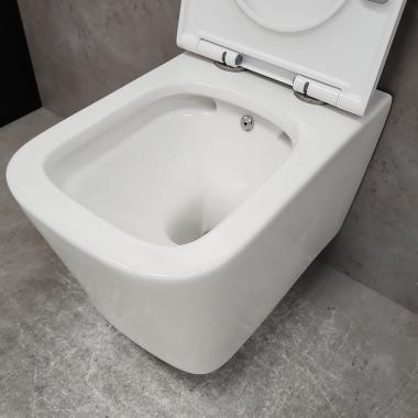 Инсталляция TECE 9400413 + унитаз Bloomix Arum 1303SB безободковый с функцией биде и смесителем