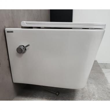 Инсталляция TECE 9400413 + унитаз Bloomix Arum 1303SB безободковый с функцией биде и смесителем