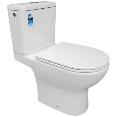 Унитаз Bloomix Access AD3124T/UF1 Ceramic+ безободковый торнадо