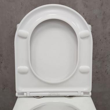 Унитаз Bloomix Access AD3124T/UF1 Ceramic+ безободковый торнадо