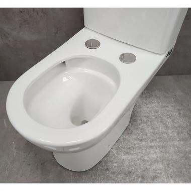 Унитаз Bloomix Access AD3124T/UF1 Ceramic+ безободковый торнадо