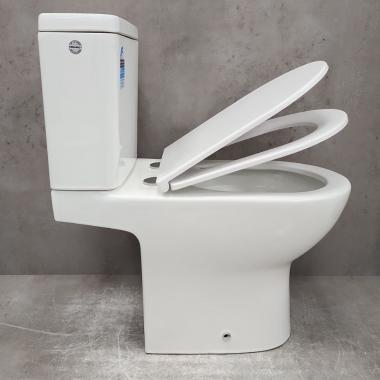 Унитаз Bloomix Access AD3124T/UF1 Ceramic+ безободковый торнадо