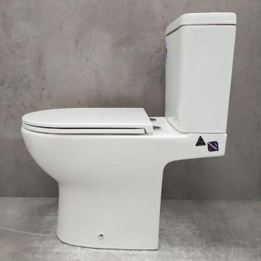 Унитаз Bloomix Access AD3124T/UF1 Ceramic+ безободковый торнадо