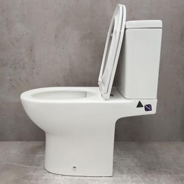 Унитаз Bloomix Access AD3124T/UF1 Ceramic+ безободковый торнадо