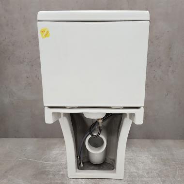 Унитаз Bloomix Access AD3124SBT/UF1 Ceramic+ безободковый торнадо с функцией биде и смесителем