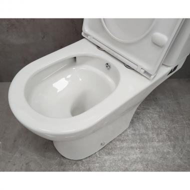 Унитаз Bloomix Access AD3124SBT/UF1 Ceramic+ безободковый торнадо с функцией биде и смесителем