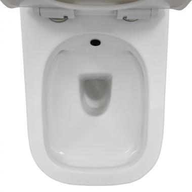 Унитаз Bloomix Elegant 1215SB bidet black безободковый с функцией биде и смесителем