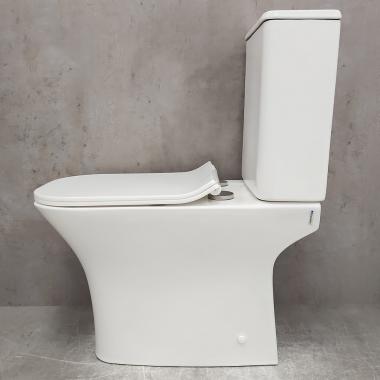 Унитаз Bloomix Elegant 1215SB bidet black безободковый с функцией биде и смесителем