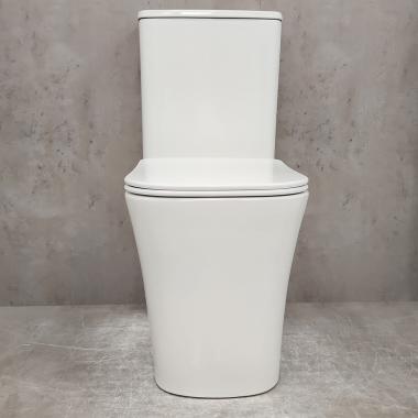 Унитаз Bloomix Magic 1218SB/UF1 bidet black безободковый с функцией биде и смесителем