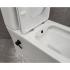 Унитаз Bloomix Magic 1218SB/UF1 bidet black безободковый с функцией биде и смесителем