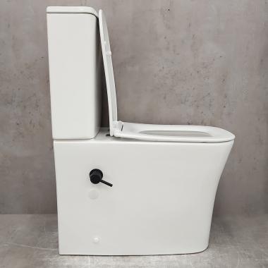 Унитаз Bloomix Magic 1218SB/UF1 bidet black безободковый с функцией биде и смесителем