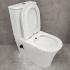 Унитаз Bloomix Alan 1219SB bidet black безободковый с функцией биде и смесителем