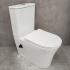 Унитаз Bloomix Alan 1219SB bidet black безободковый с функцией биде и смесителем