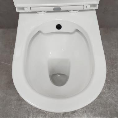 Унитаз Bloomix Bingo 1217SB bidet black безободковый с функцией биде и смесителем