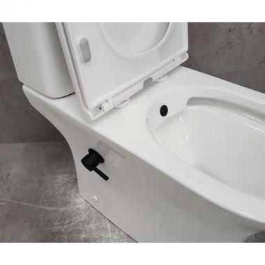 Унитаз Bloomix Bingo 1217SB bidet black безободковый с функцией биде и смесителем